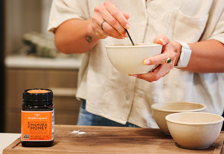 Ali Riley’s Banana Bread with Manuka Honey Butter