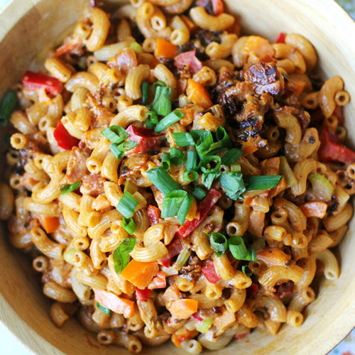 Honey BBQ Pasta Salad
