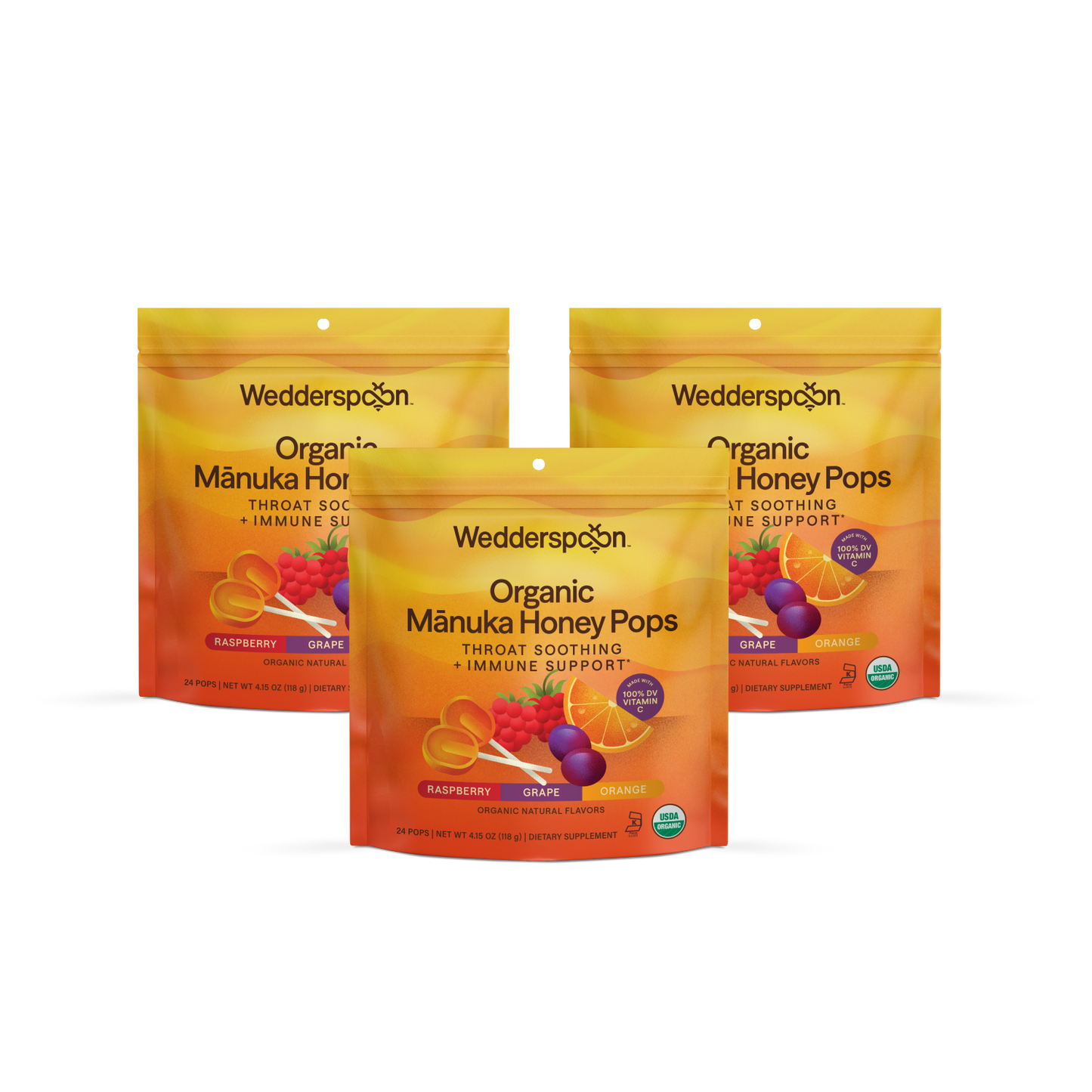 Organic Mānuka Honey Pops Bundle