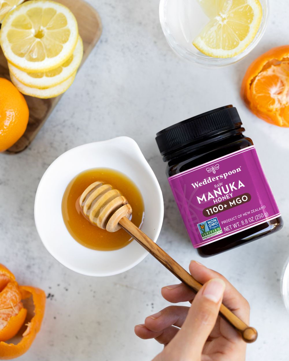 Raw Monofloral Manuka Honey 1100+ MGO, 250g
