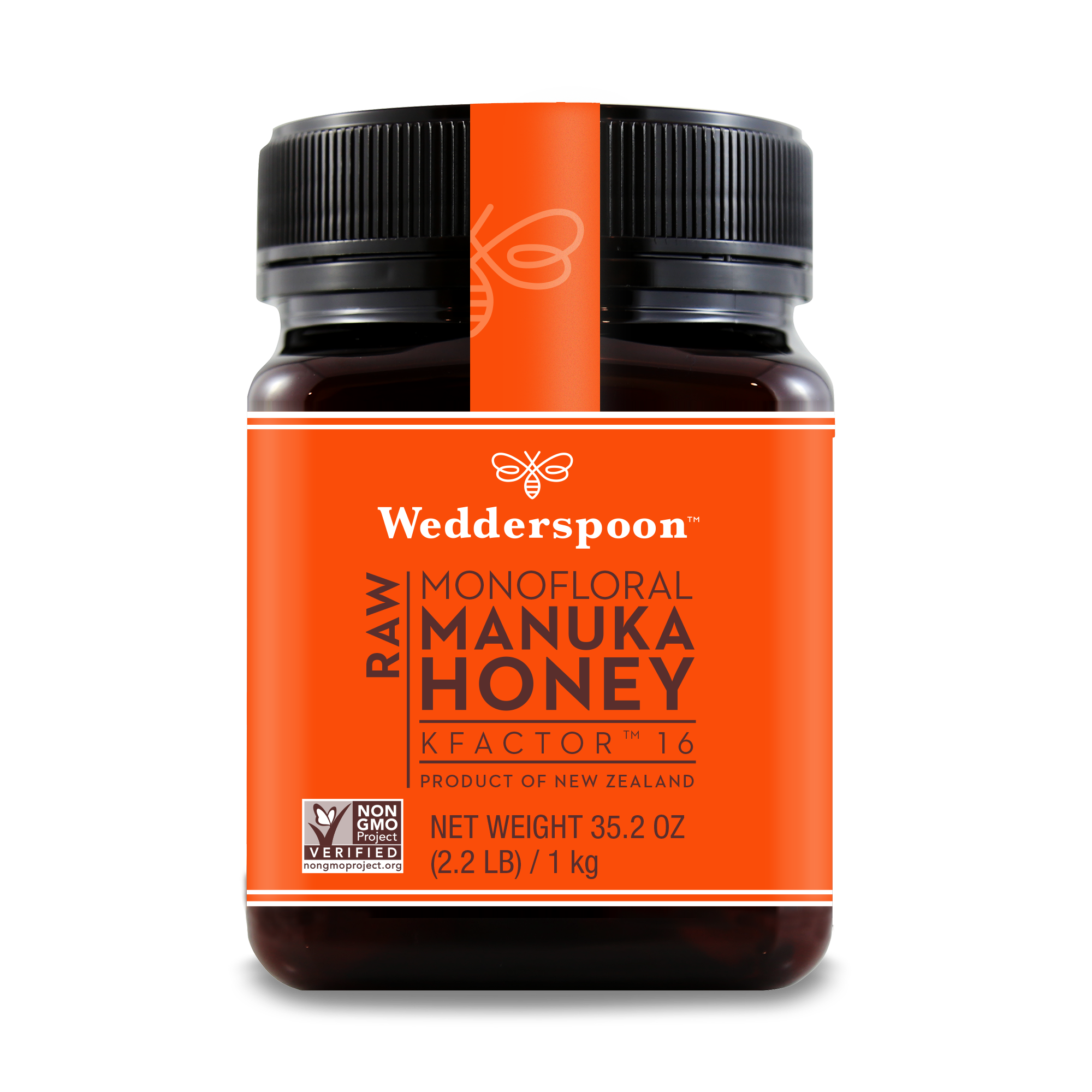 Raw Monofloral Manuka Honey KFactor 16, 1,000g, 1kg