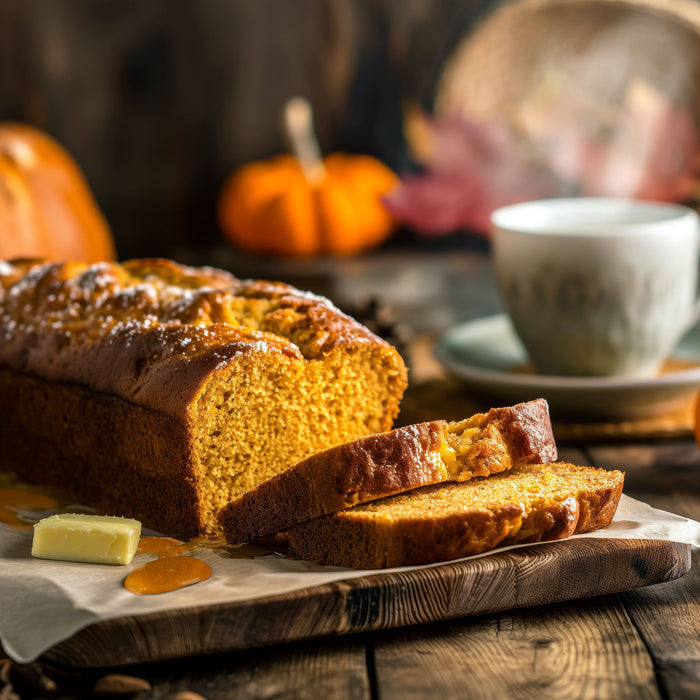 Pumpkin Bread with Manuka Honey