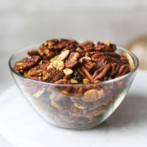 Sweet & Savory Thanksgiving Dressing Nut Mix