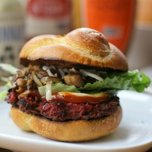 Vegetarian Beet Burgers