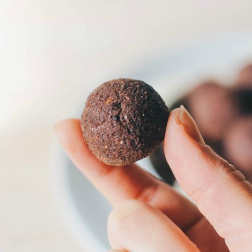 Raw Brownie Bites