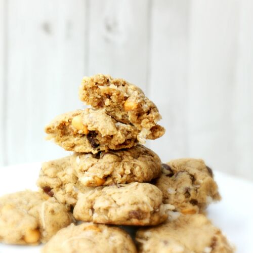 Coconut Caramel Cookies