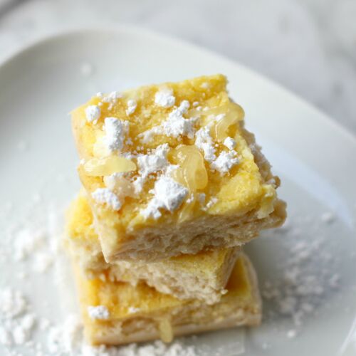 Raw Lemon Bars