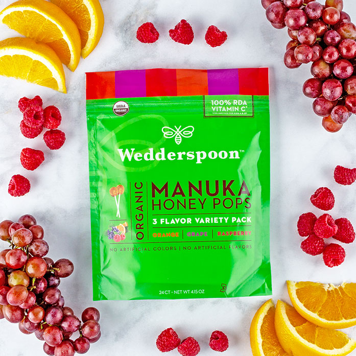Wedderspoon’s Sweetest Addition – New Organic Manuka Honey Pops