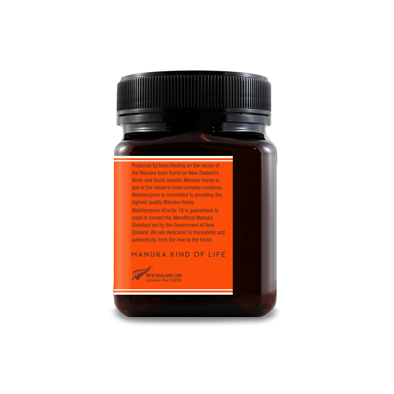 Raw Monofloral Mānuka Honey KFactor 16