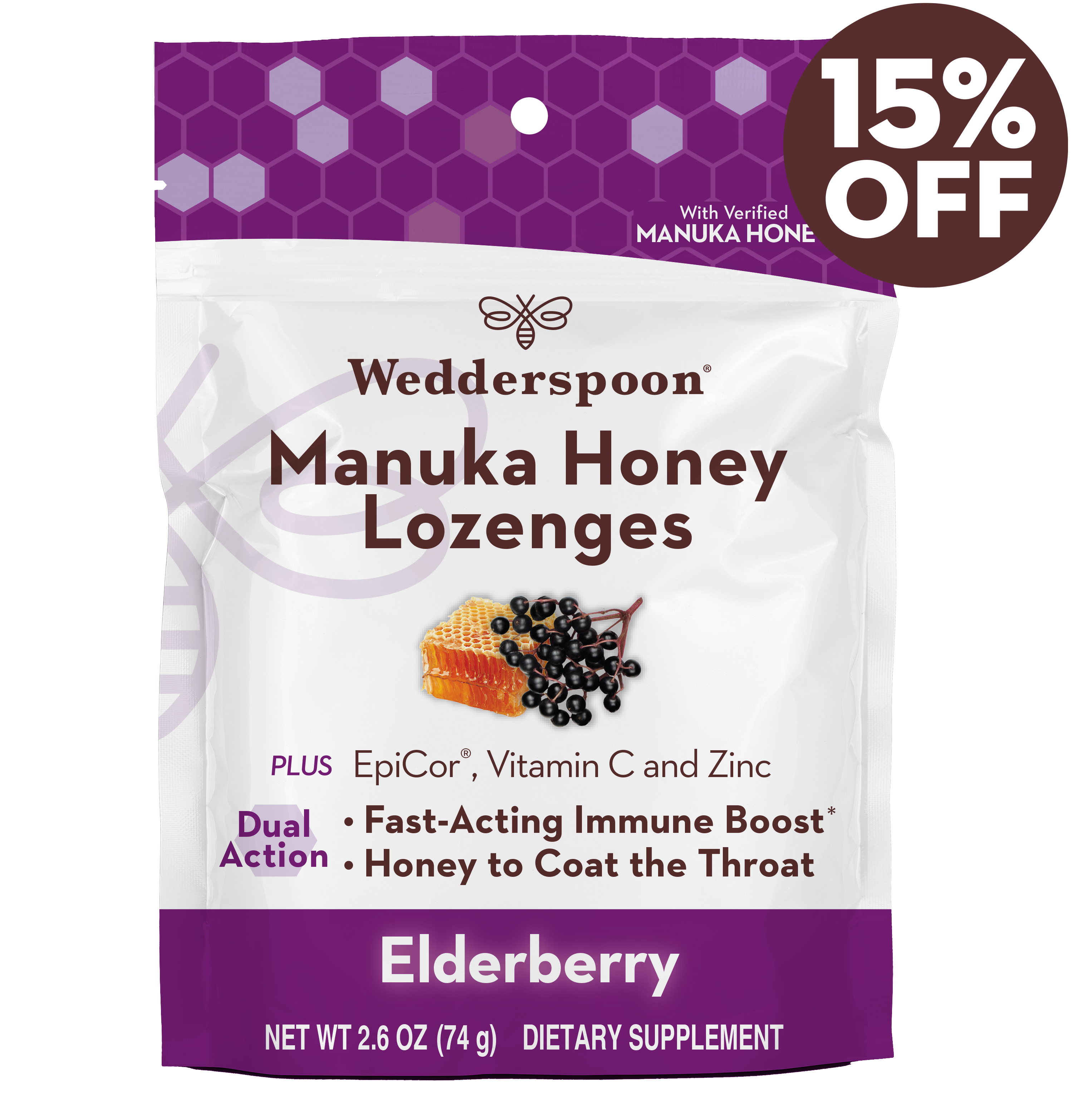 Manuka Honey Immunity Lozenges with Epicor