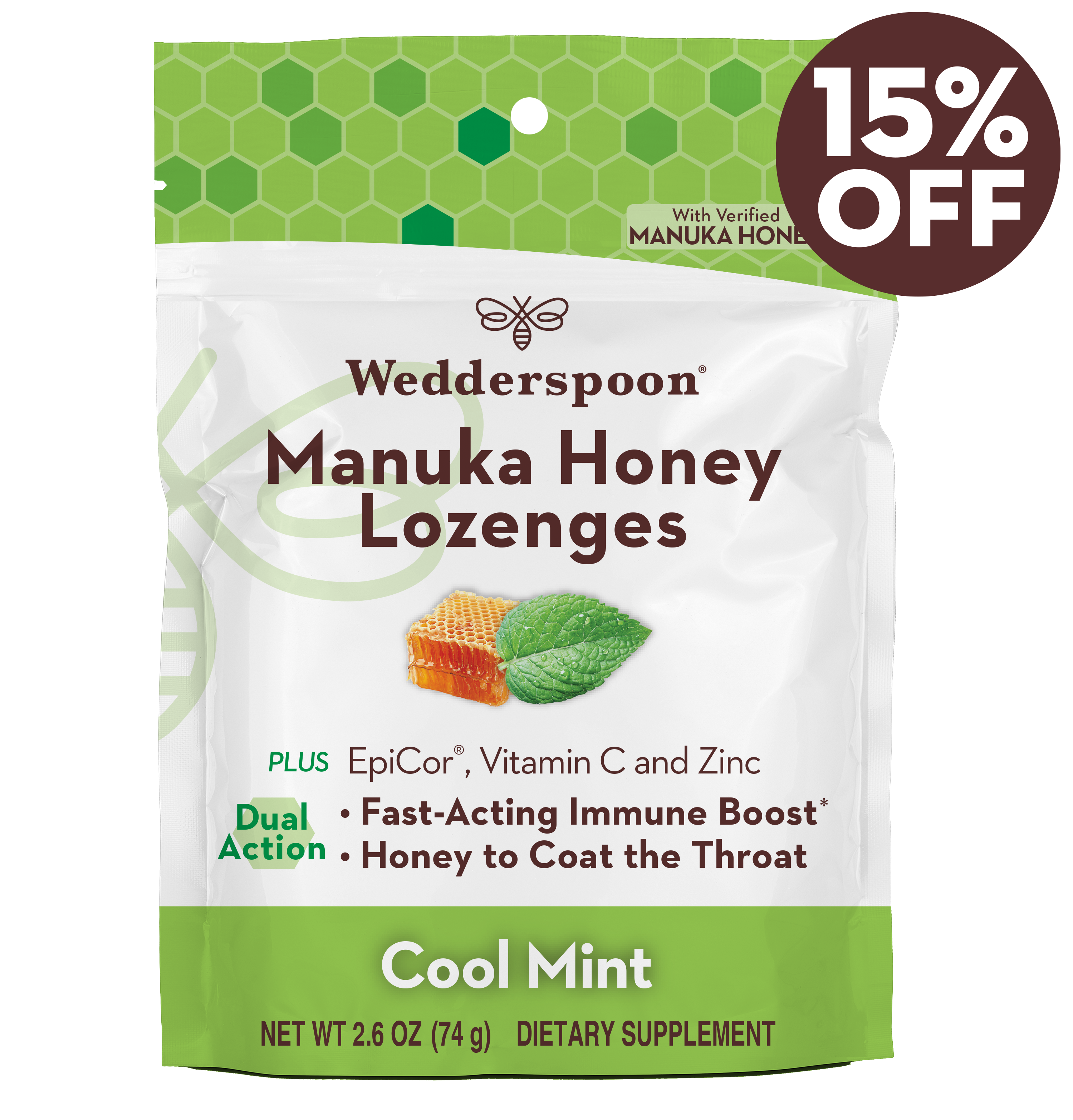 Manuka Honey Immunity Lozenges with Epicor