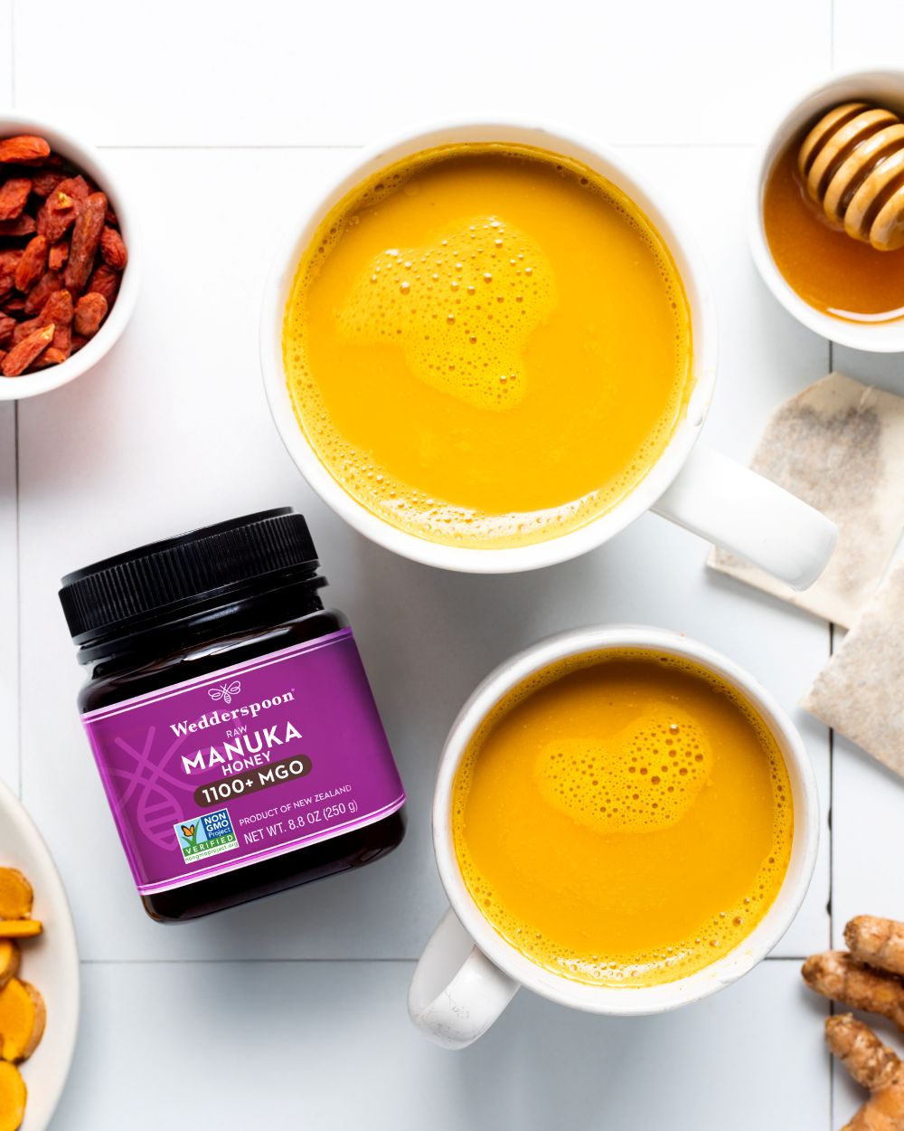 Raw Monofloral Mānuka Honey MGO 1100+, 250g