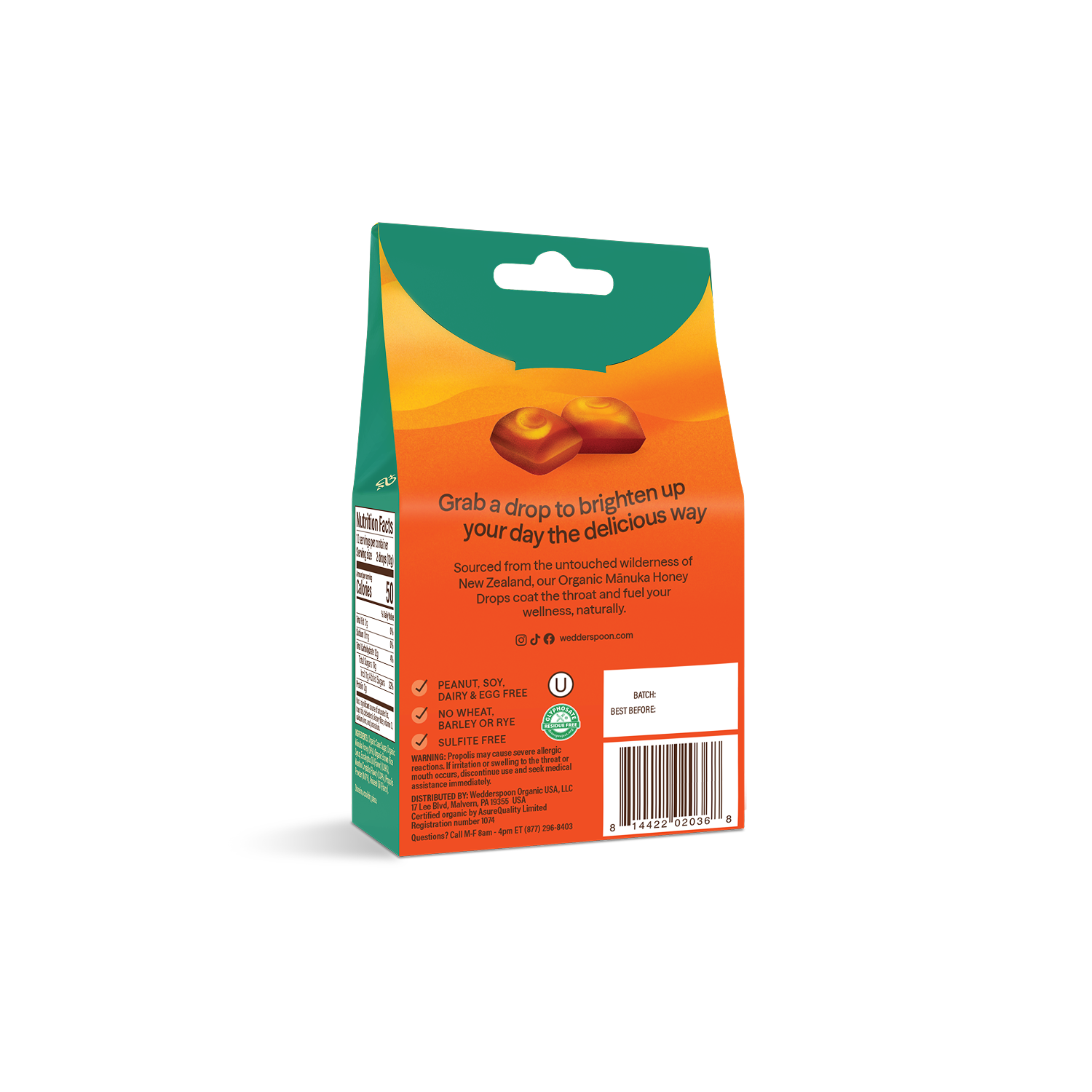 Organic Manuka Honey Drops