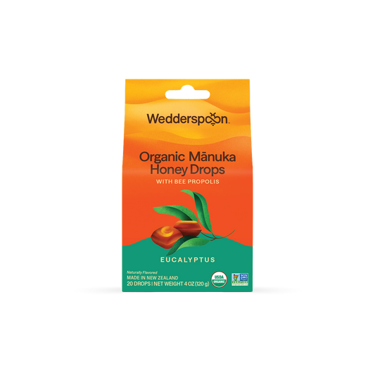 Organic Mānuka Honey Drops
