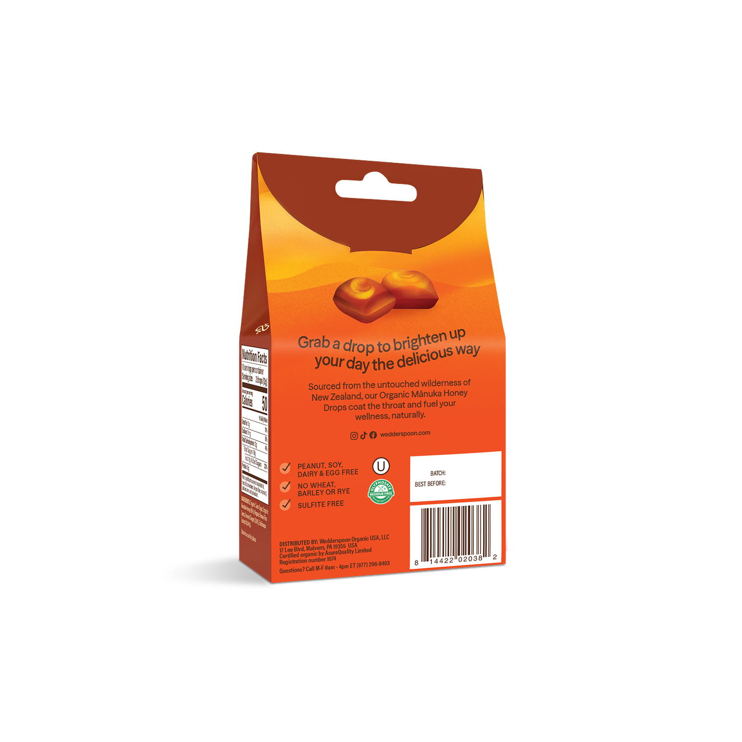 Organic Manuka Honey Drops