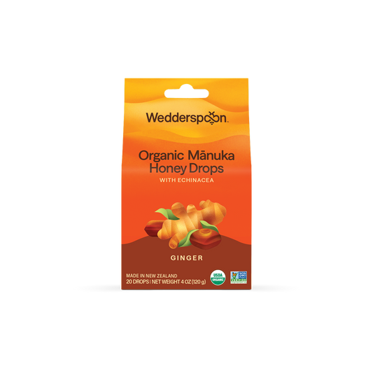 Organic Mānuka Honey Drops