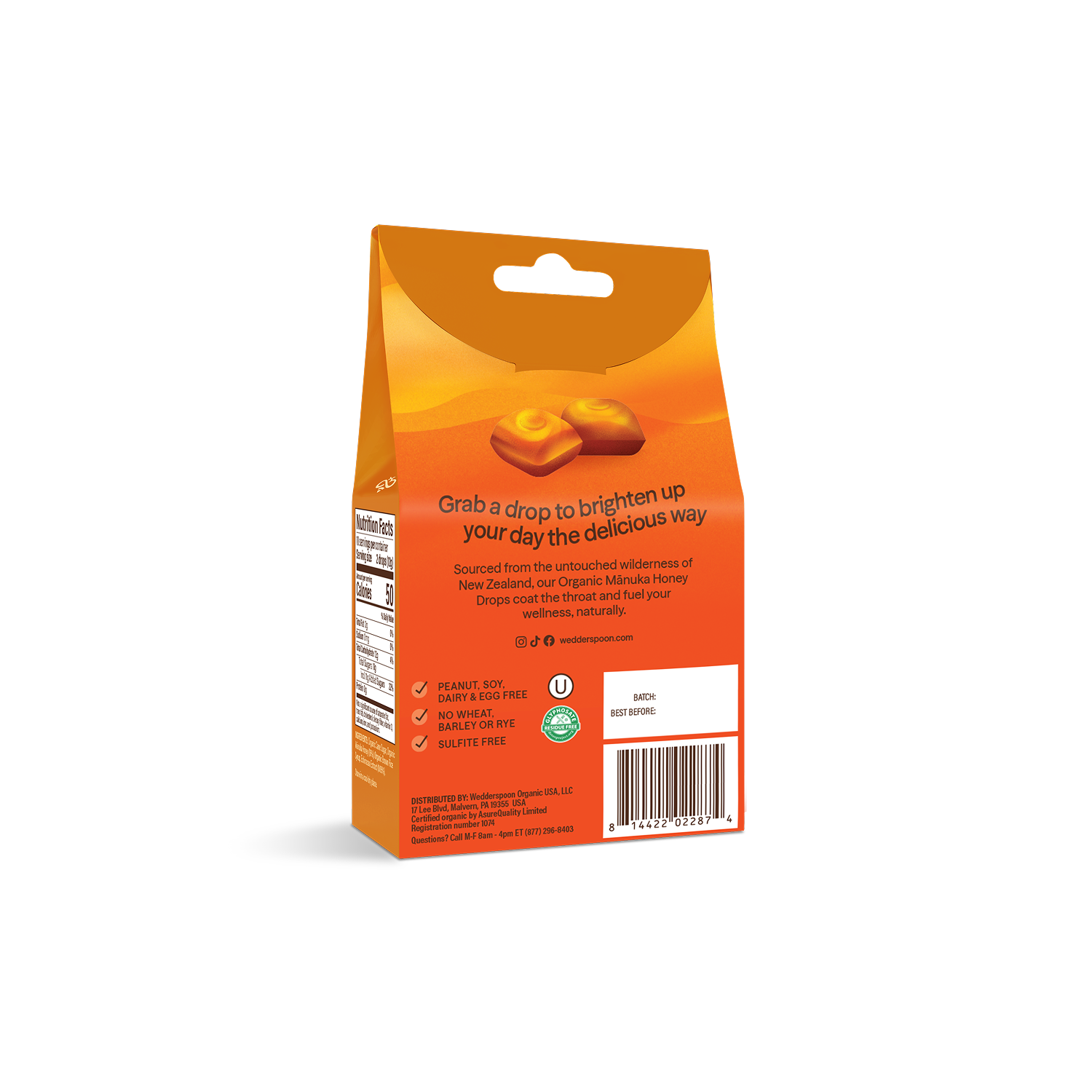 Organic Manuka Honey Drops