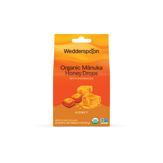 Organic Mānuka Honey Drops
