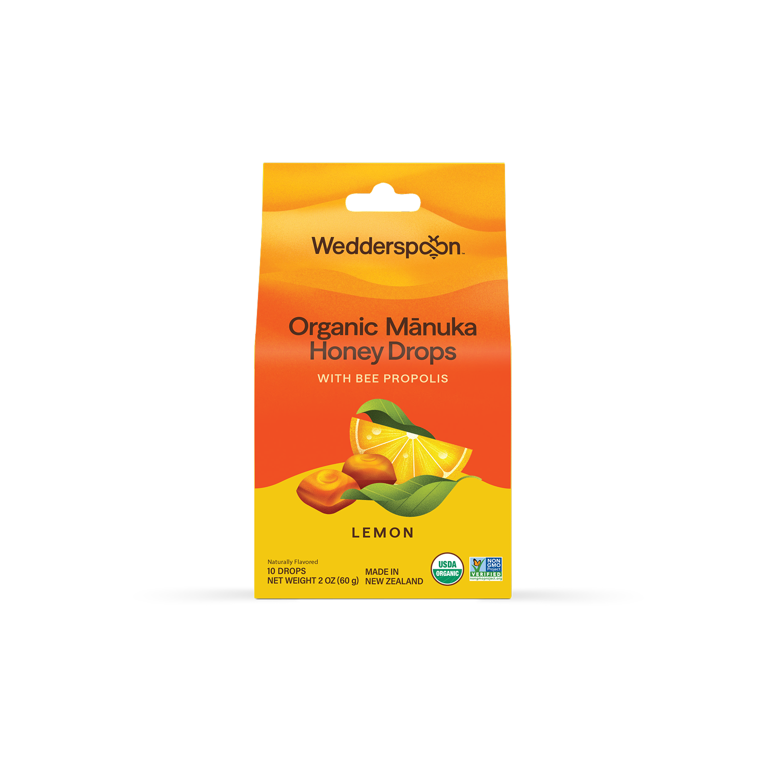 Organic Mānuka Honey Drops