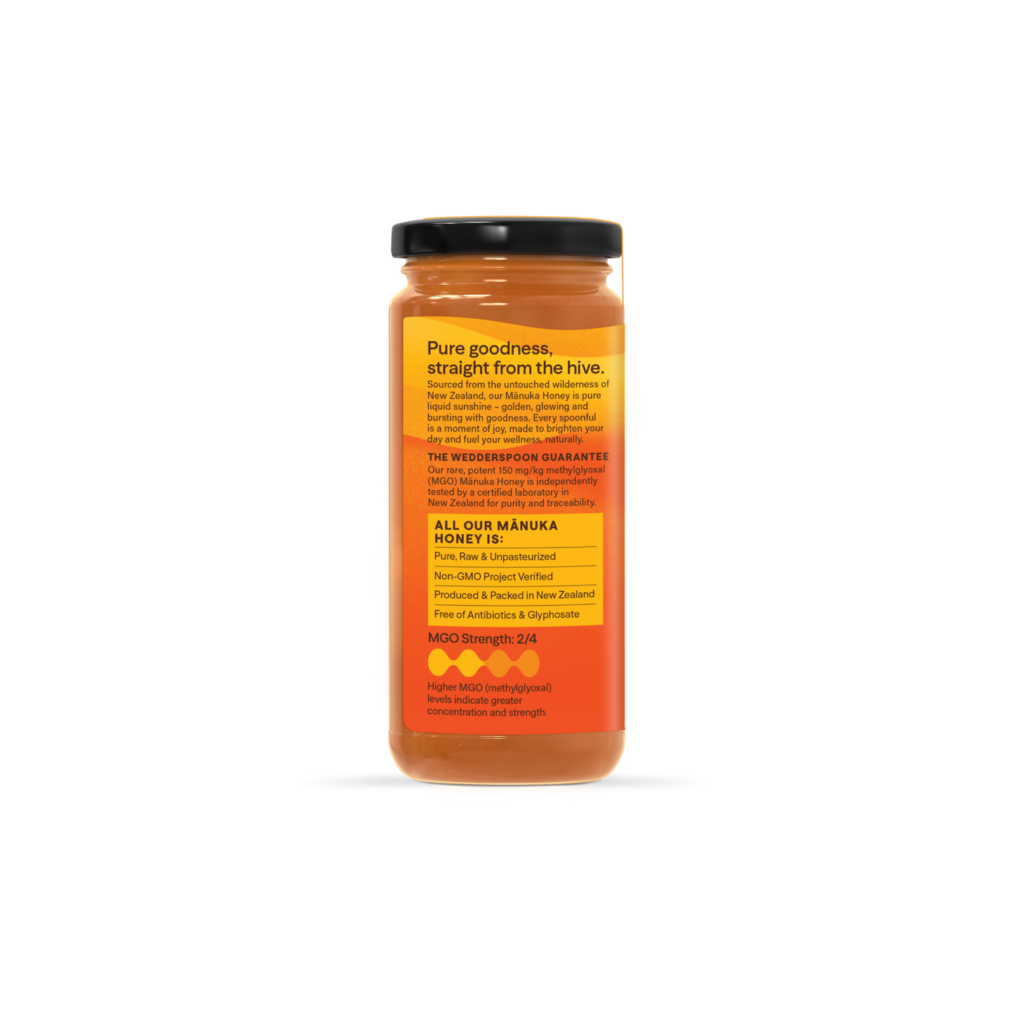 Raw Monofloral Mānuka Honey MGO 150+