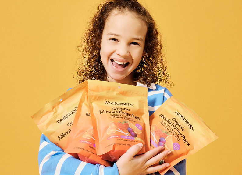 Organic Mānuka Honey Pops - Variety