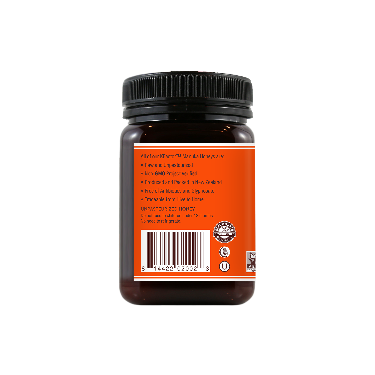 Raw Monofloral Manuka Honey KFactor 16