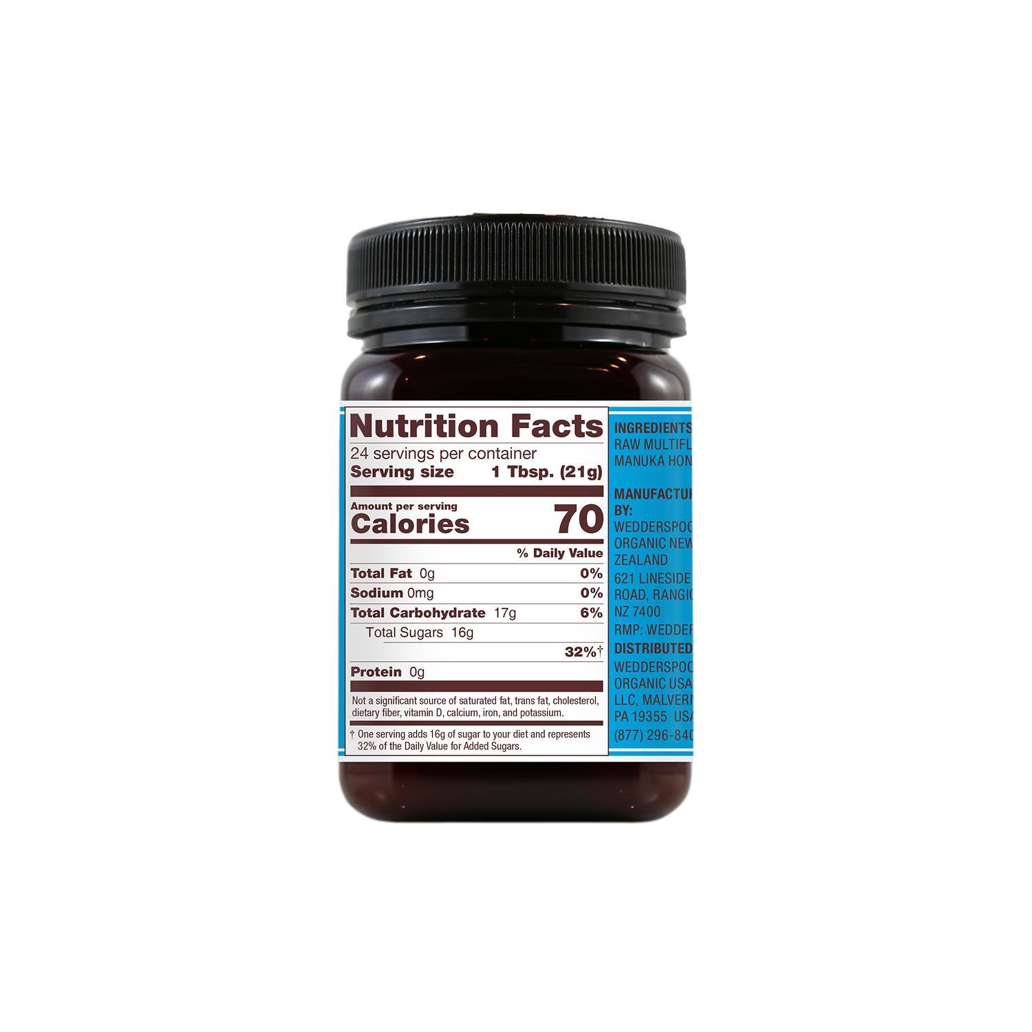 Raw Multifloral Manuka Honey KFactor 12