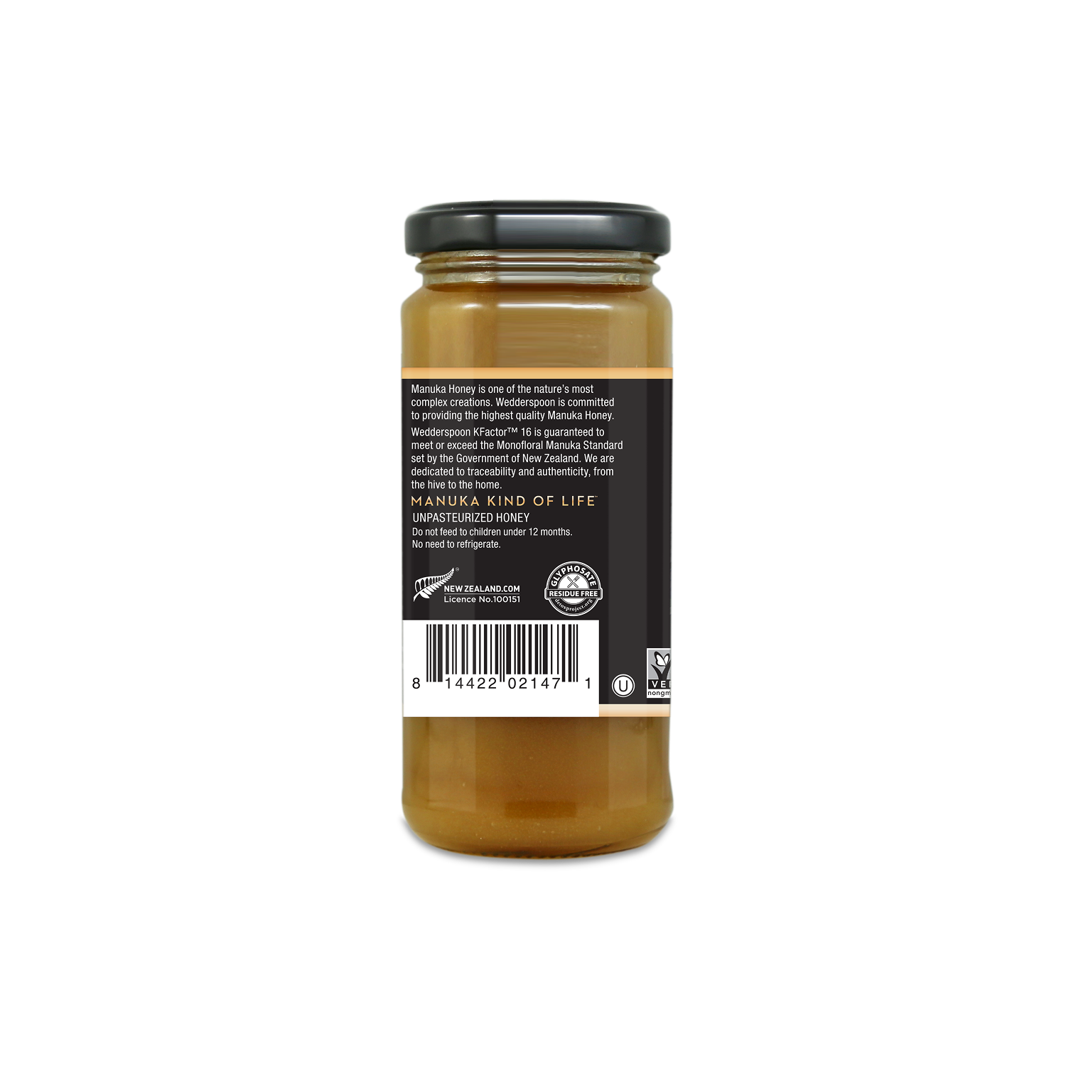 Raw Monofloral Manuka Honey KFactor 16