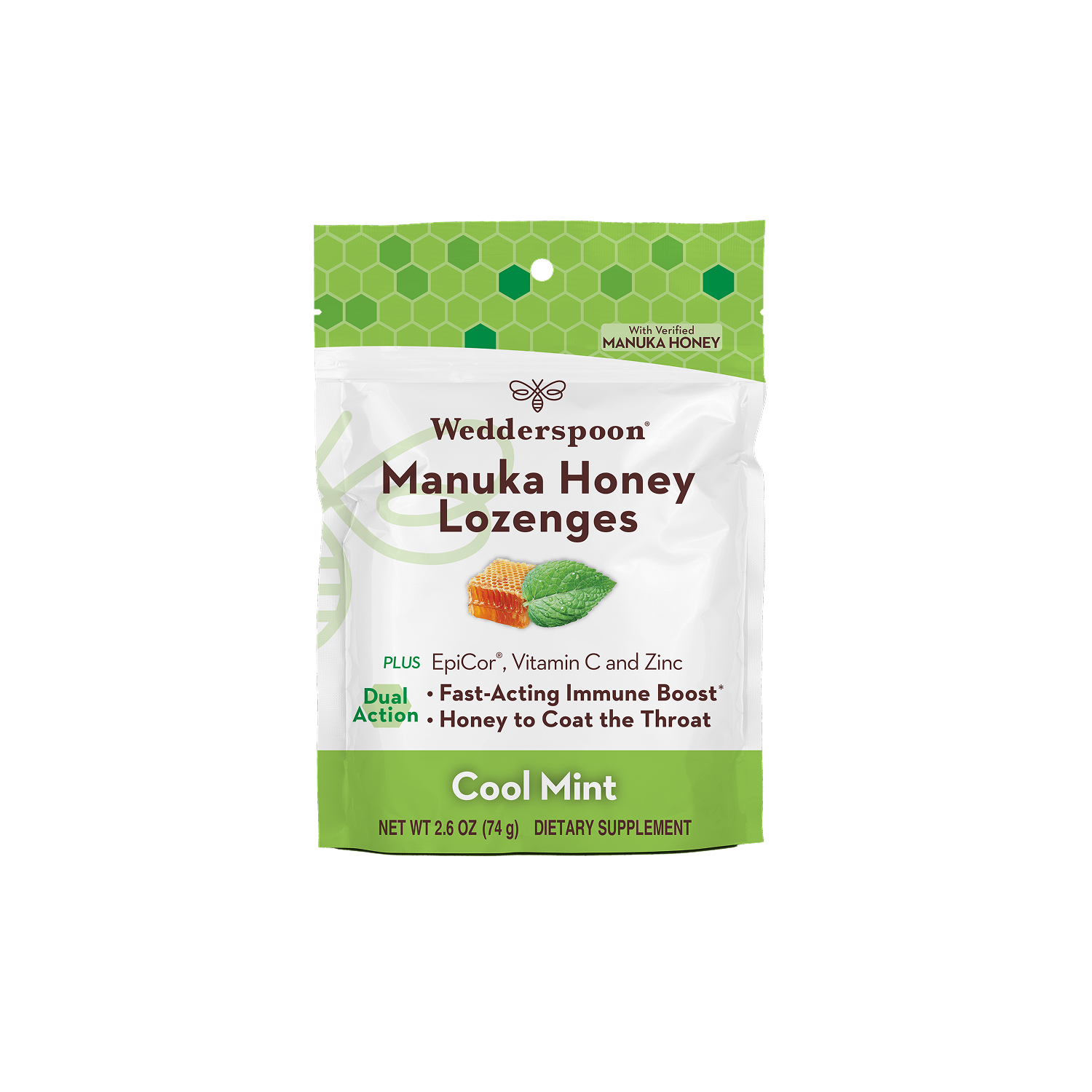 Mānuka Honey Immunity Lozenge Cool Mint