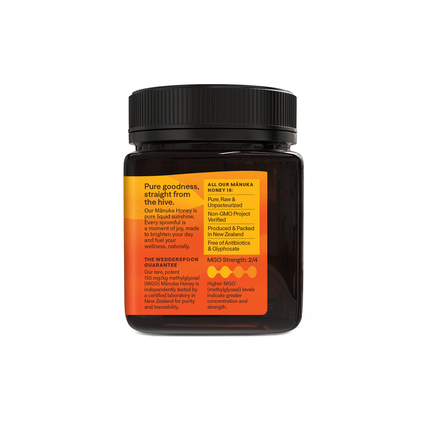 Raw Monofloral Mānuka Honey MGO 150+