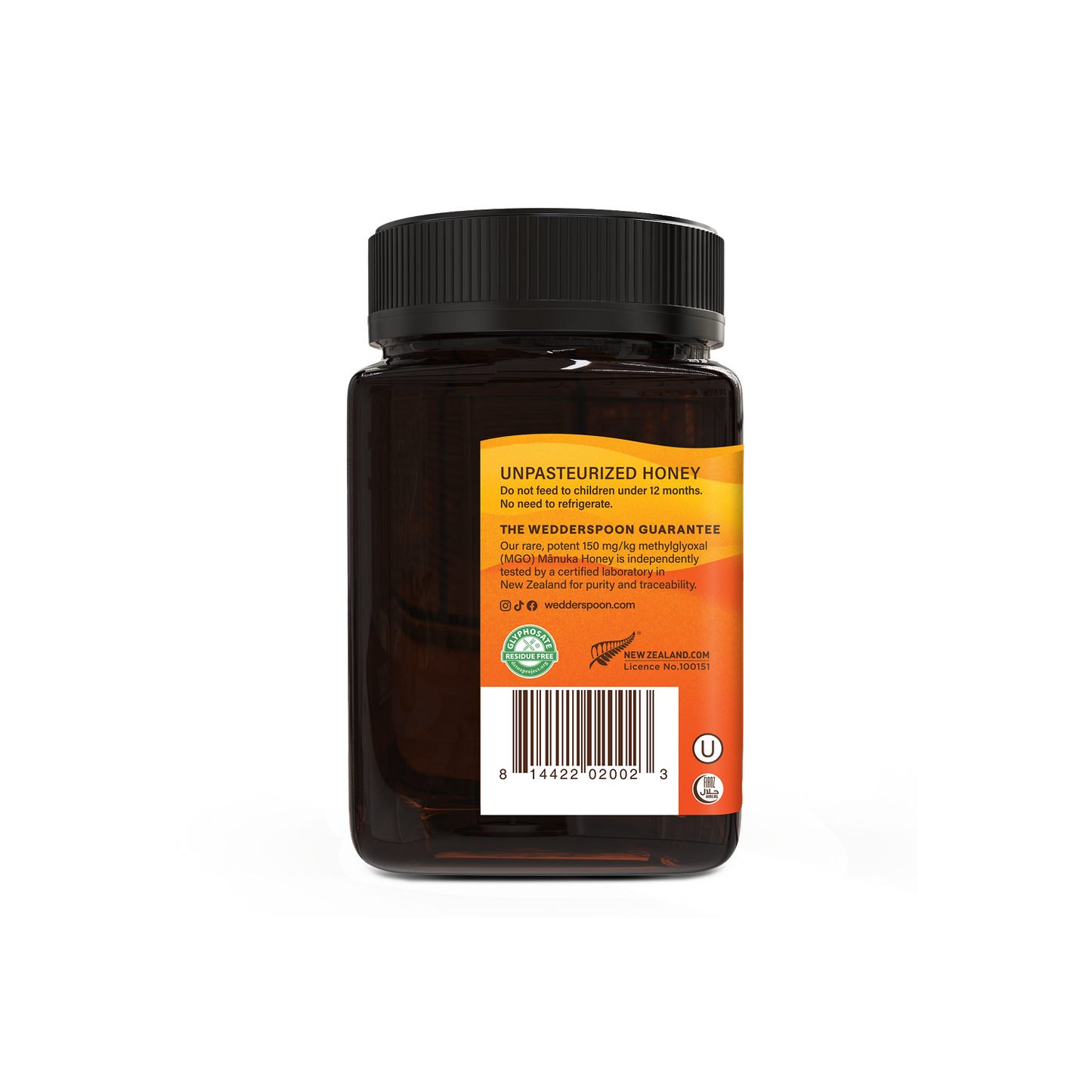 Raw Monofloral Mānuka Honey MGO 150+