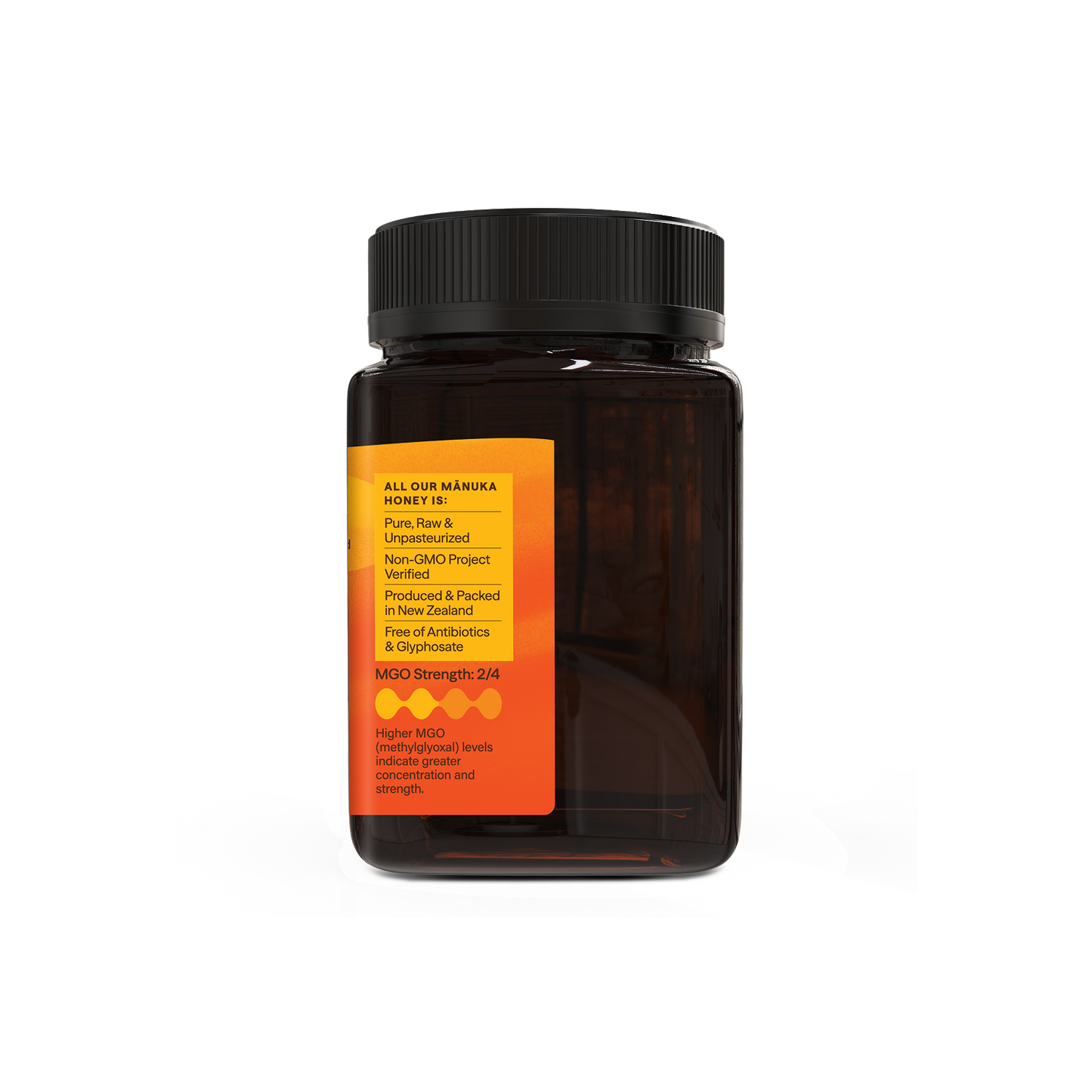 Raw Monofloral Mānuka Honey MGO 150+