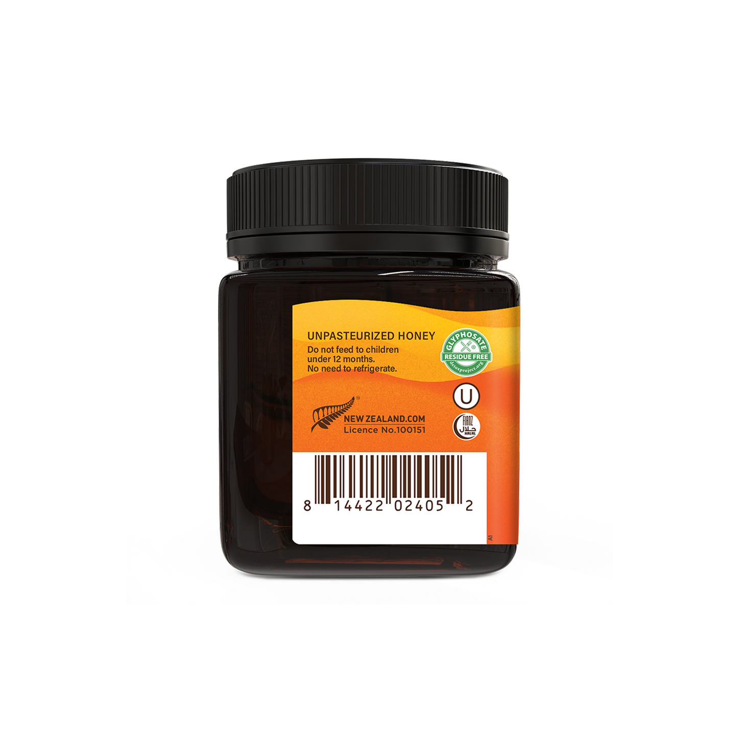 Raw Monofloral Mānuka Honey MGO 400+, 250g