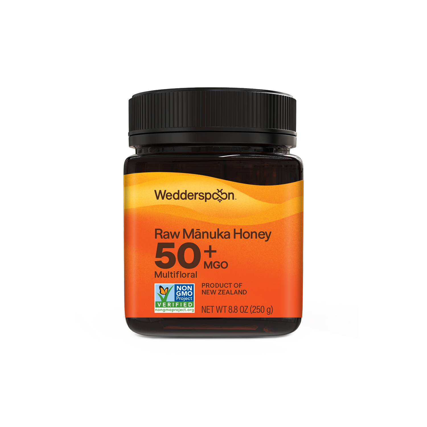 Raw Multifloral Mānuka Honey MGO 50+, 250g