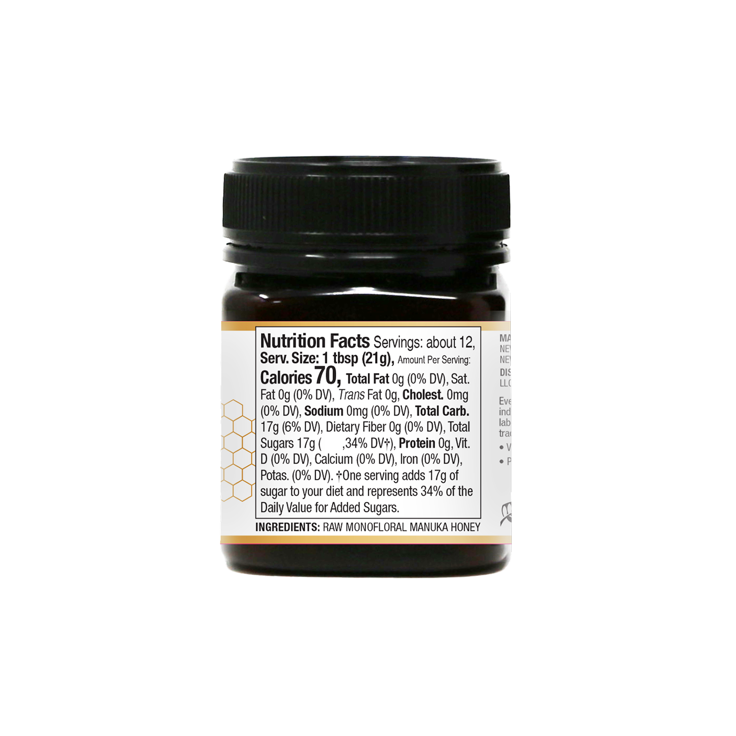 Raw Manuka Honey MGO 850+