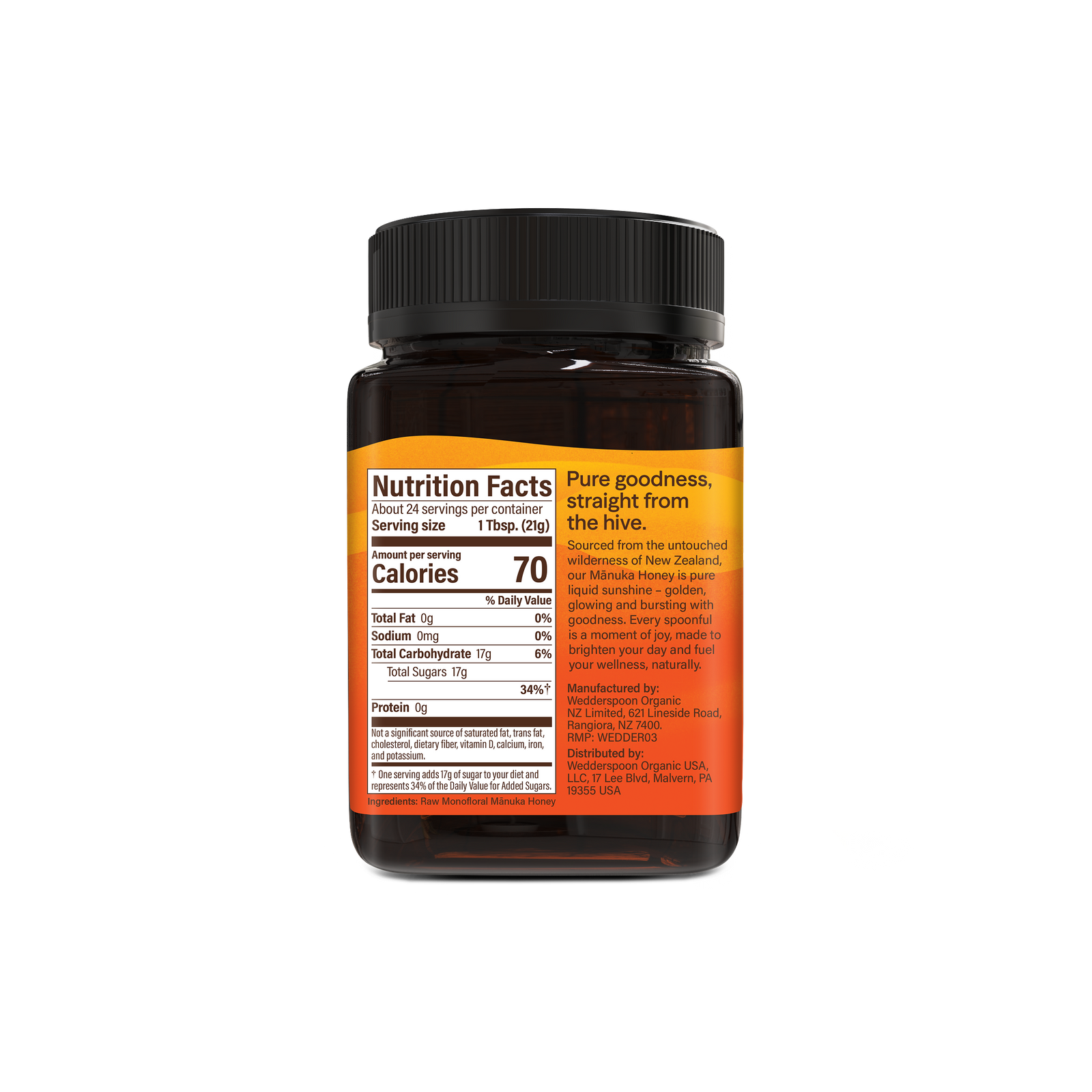 Raw Mānuka Honey MGO 850+