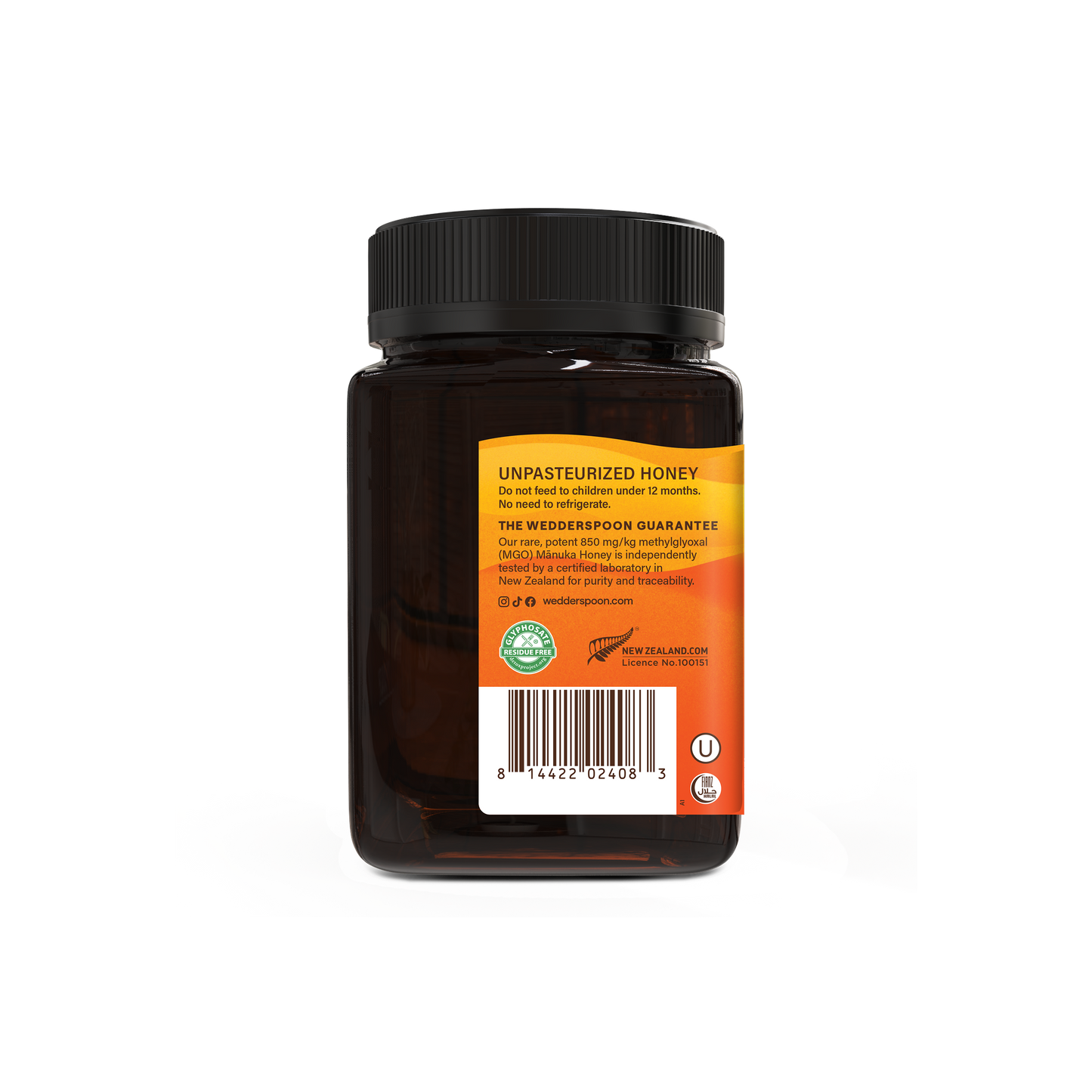 Raw Mānuka Honey MGO 850+