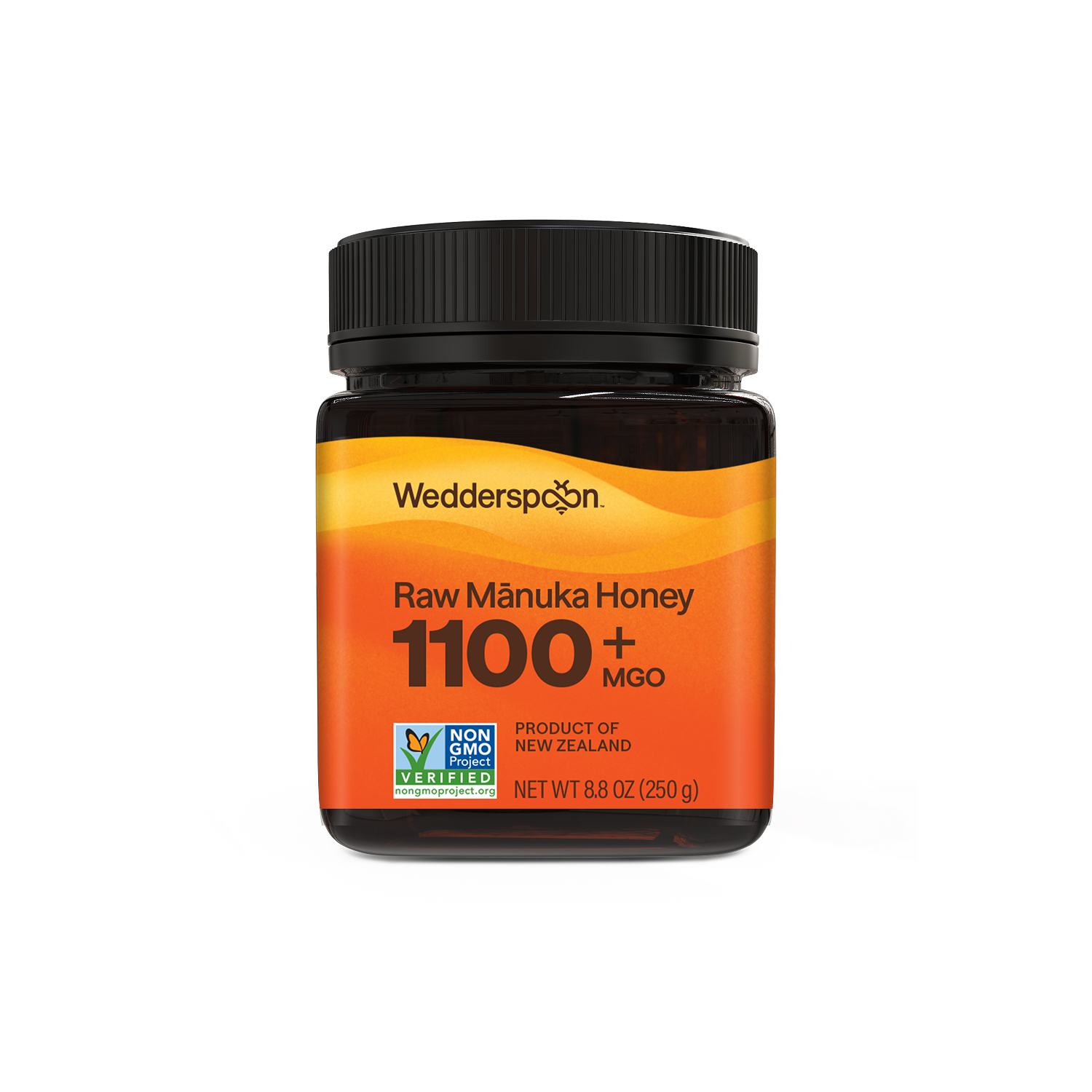 Raw Monofloral Mānuka Honey MGO 1100+, 250g