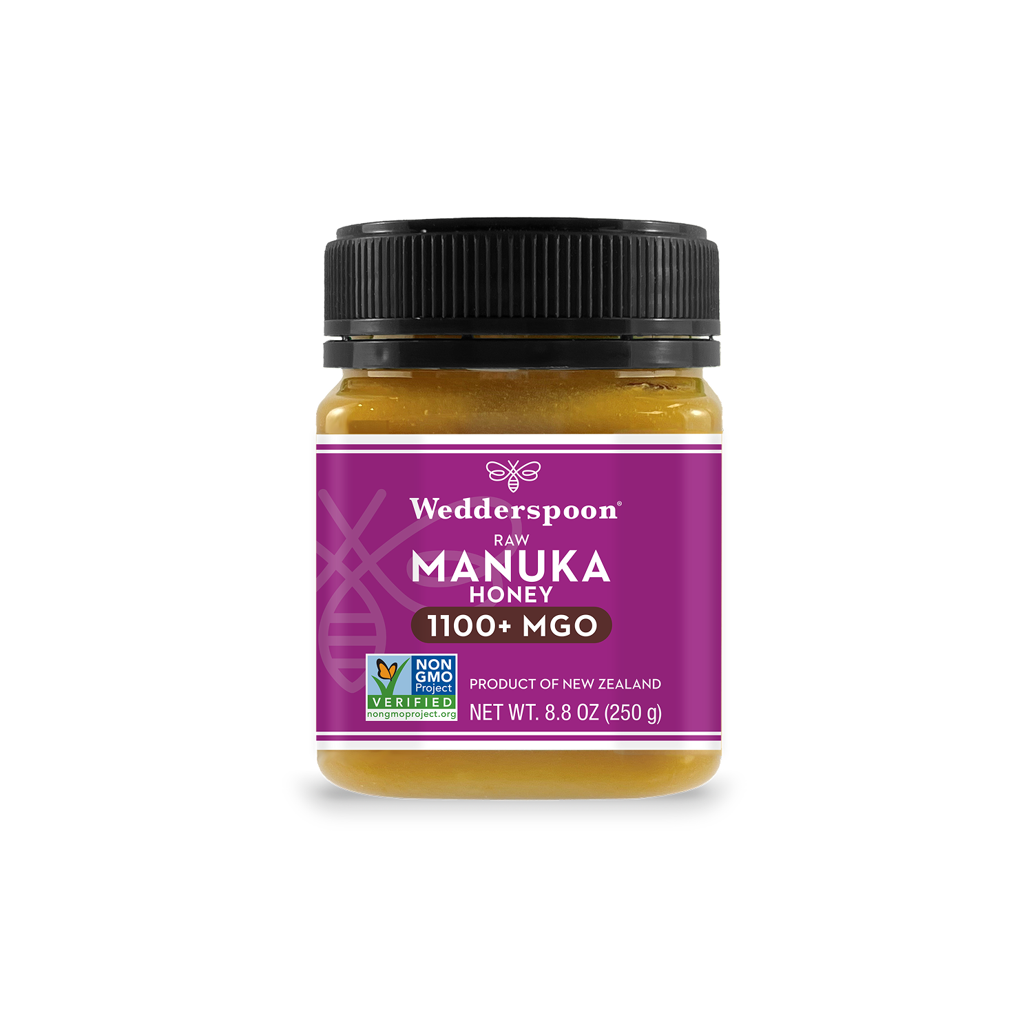 Raw Monofloral Manuka Honey MGO 1100+, 250g