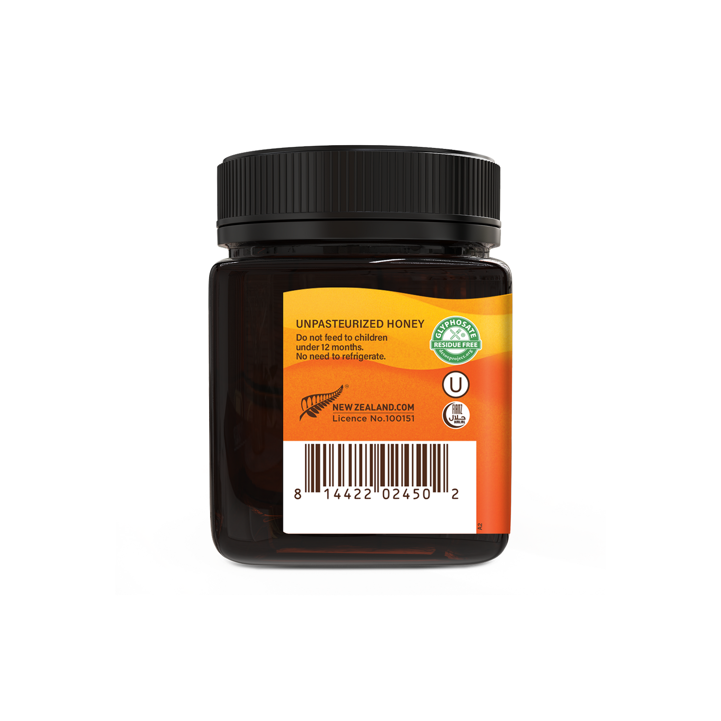 Raw Monofloral Mānuka Honey MGO 1100+, 250g