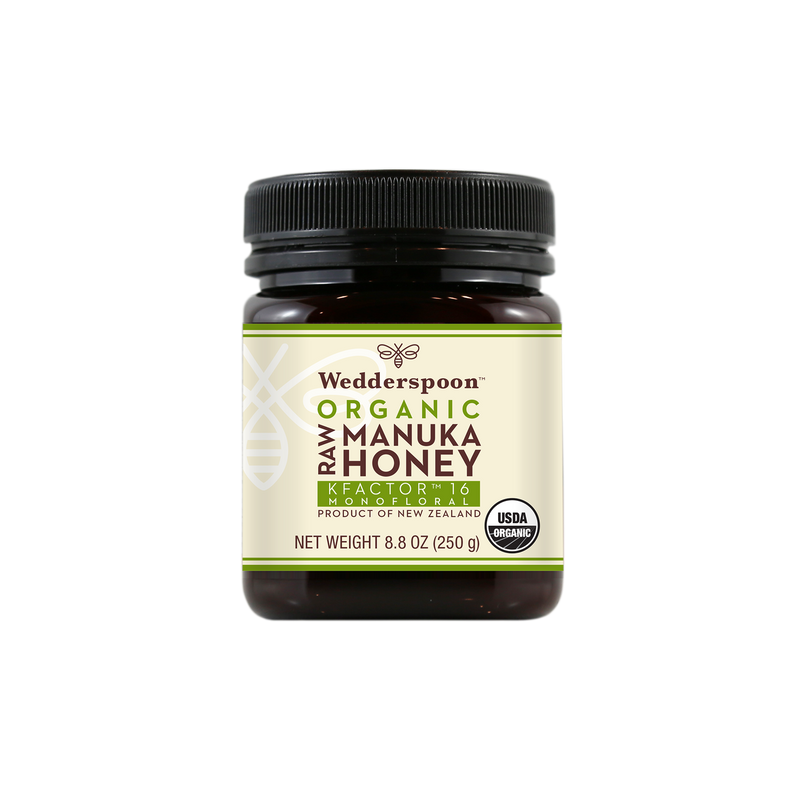 Organic Raw Monofloral Mānuka Honey, 250g/8.8oz