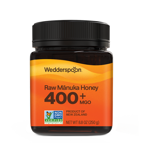 Raw Monofloral Manuka Honey 400+ MGO, 250g