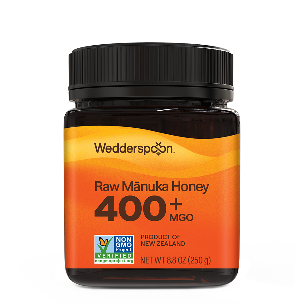 Raw Monofloral Manuka Honey 400+ MGO, 250g