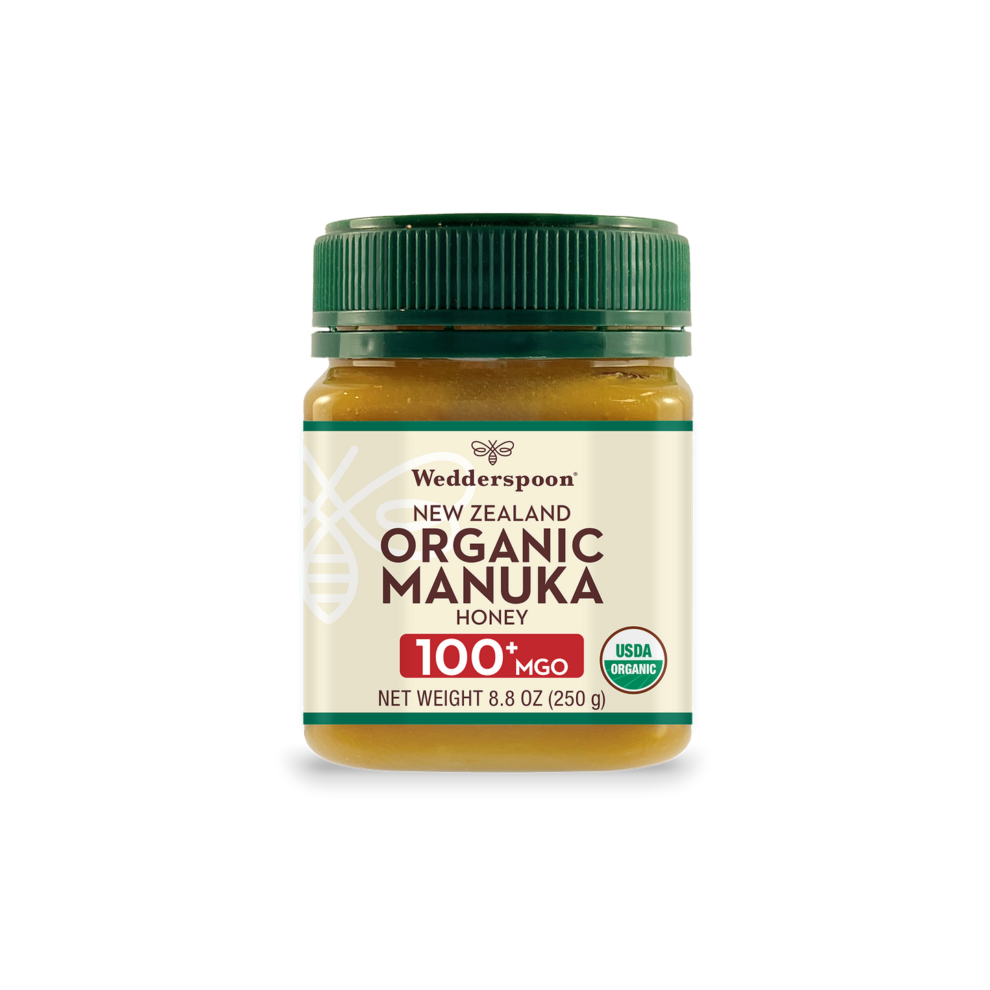 Whole Foods Market Exclusive - USDA Certified Organic Raw Mānuka Honey MGO 100+, 250g