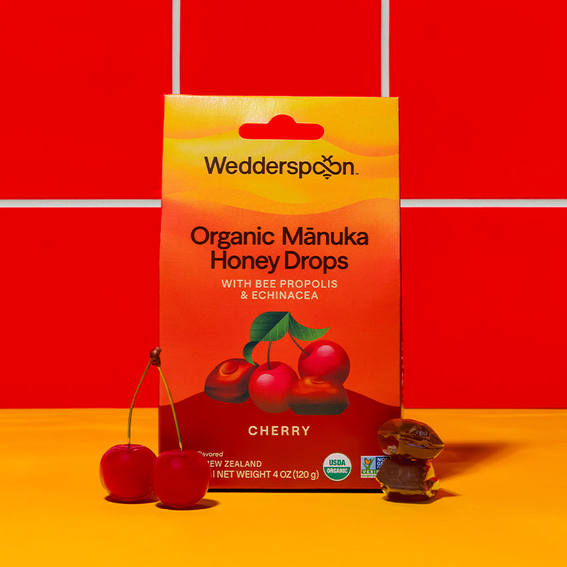 Organic Mānuka Honey Drops