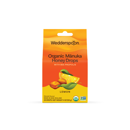 Organic Mānuka Honey Drops