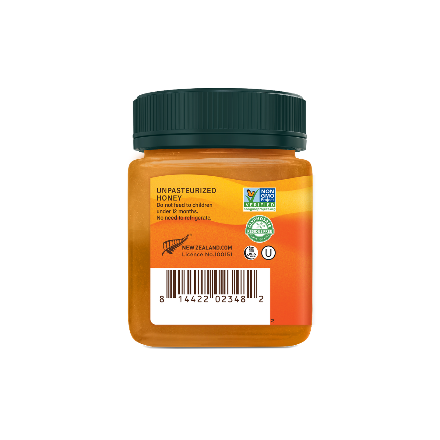 Organic Raw Monofloral Mānuka Honey, 250g/8.8oz