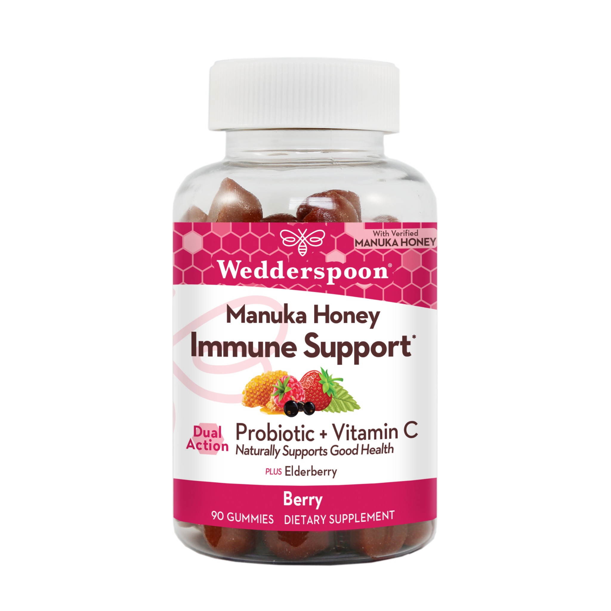 Manuka Honey Immunity Gummies - Berry