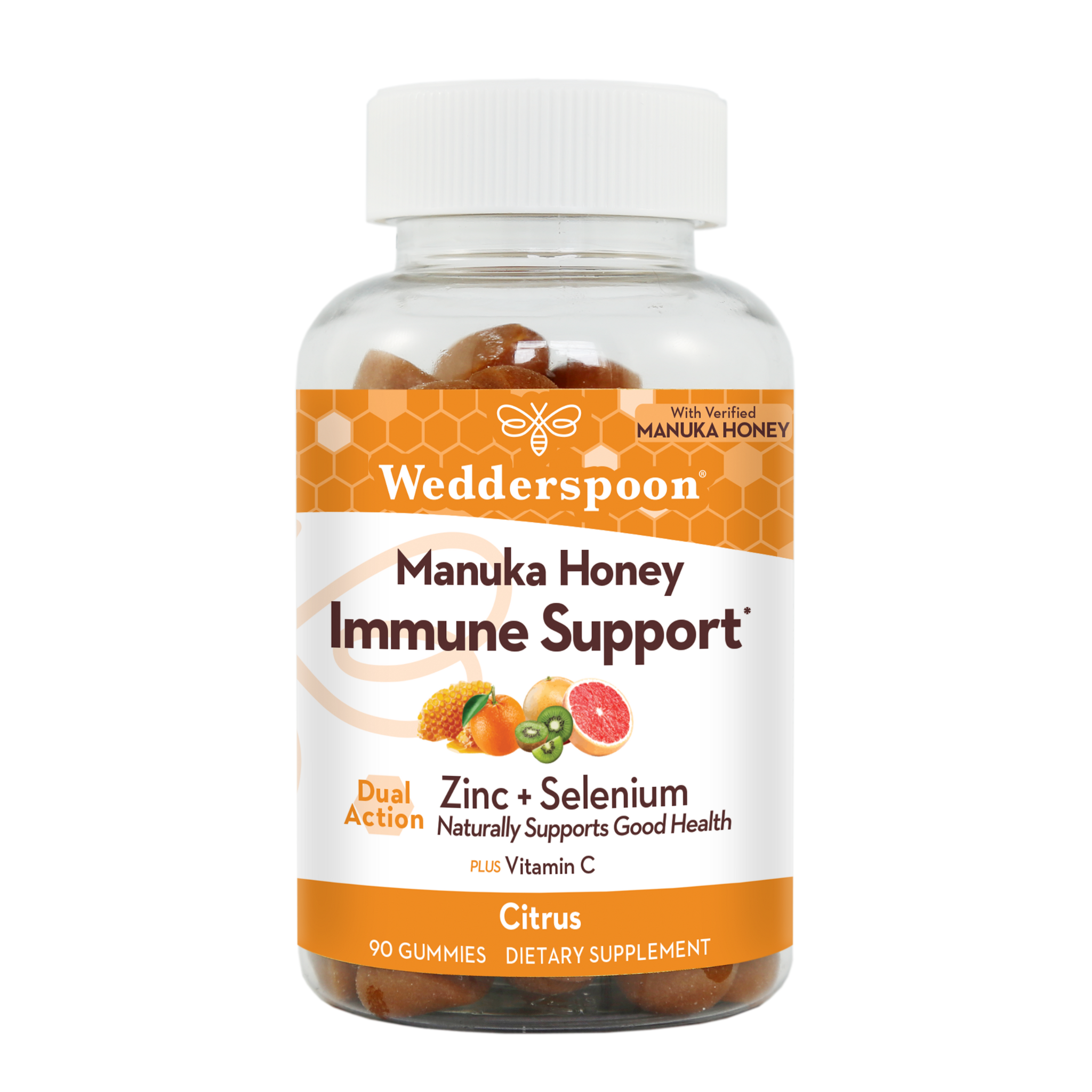 Manuka Honey Immunity Gummies - Citrus