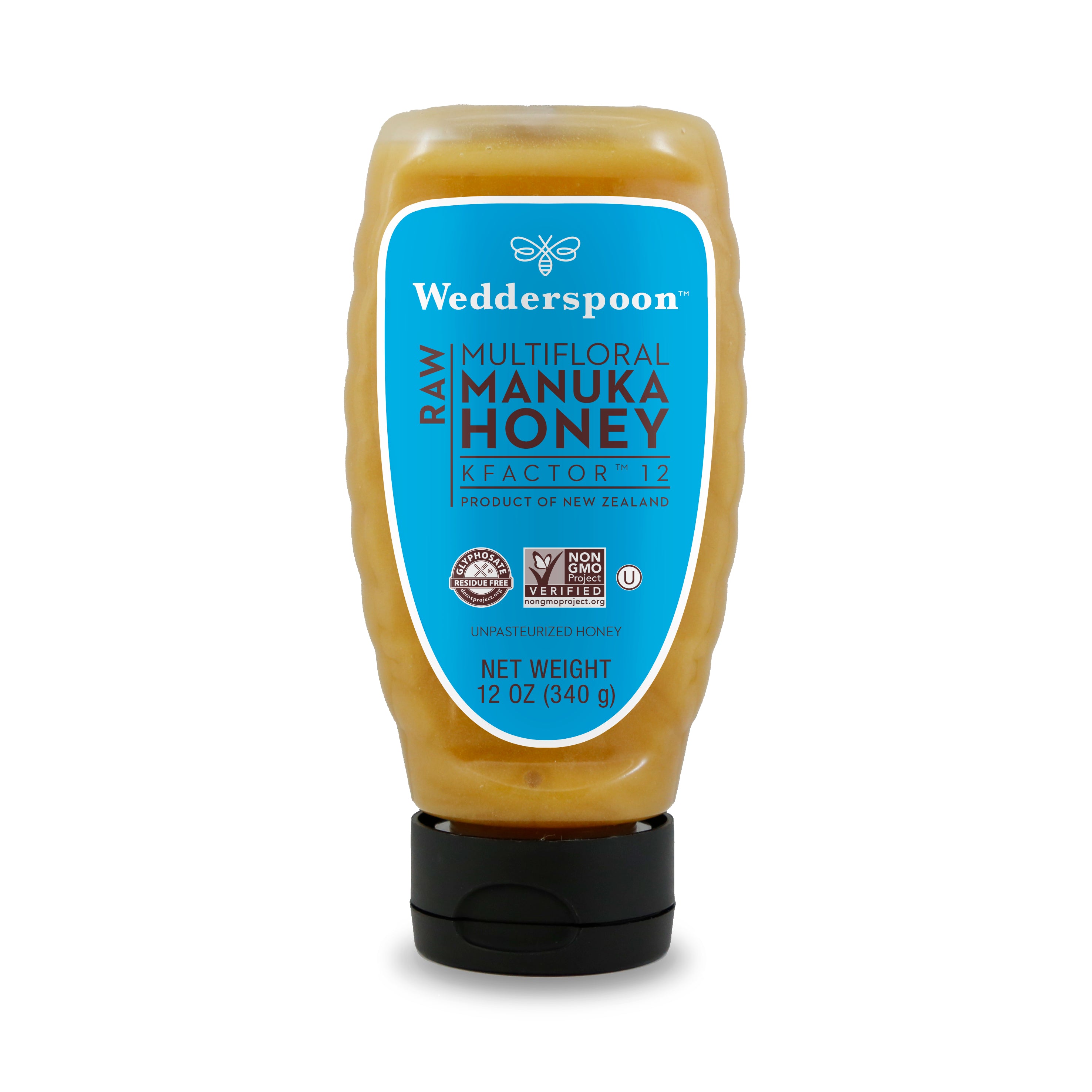 Honey Amazon.com: Wedderspoon Raw Premium Manuka Honey, KFactor 16